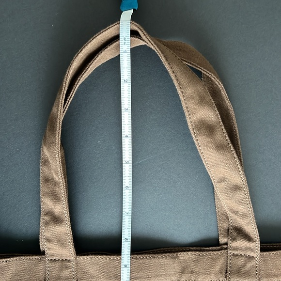 SALE Roxy New York Brown Cotton Tote Bag - Picture 7 of 7